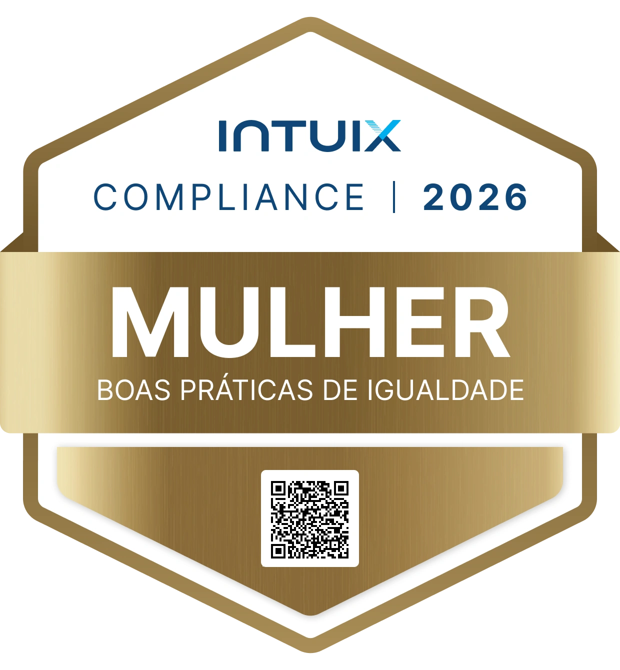 Selo Intuix Compliance 2026 — Mulher: Boas práticas de igualdade