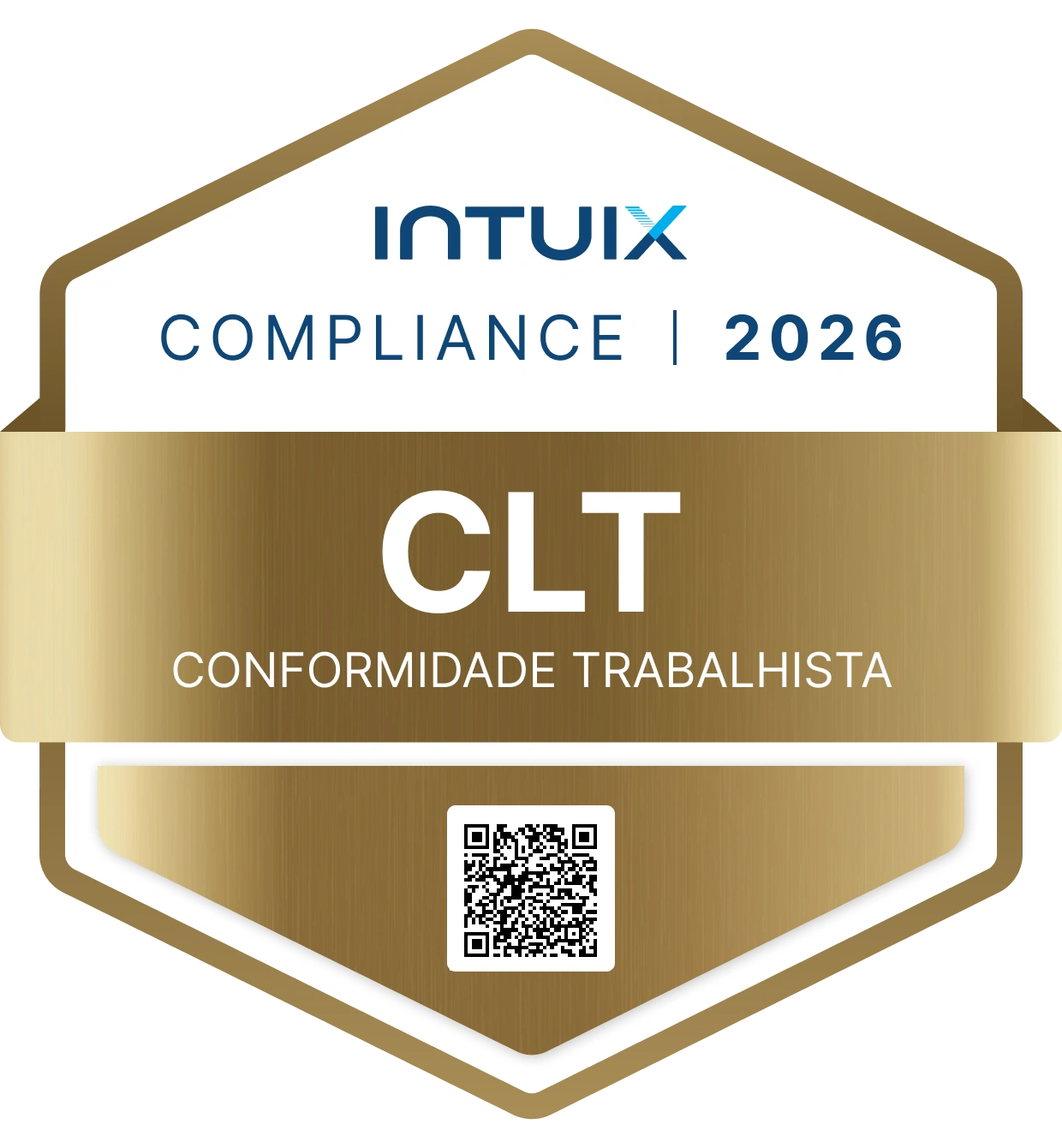 Selo Intuix Compliance 2026 — CLT: Conformidade trabalhista