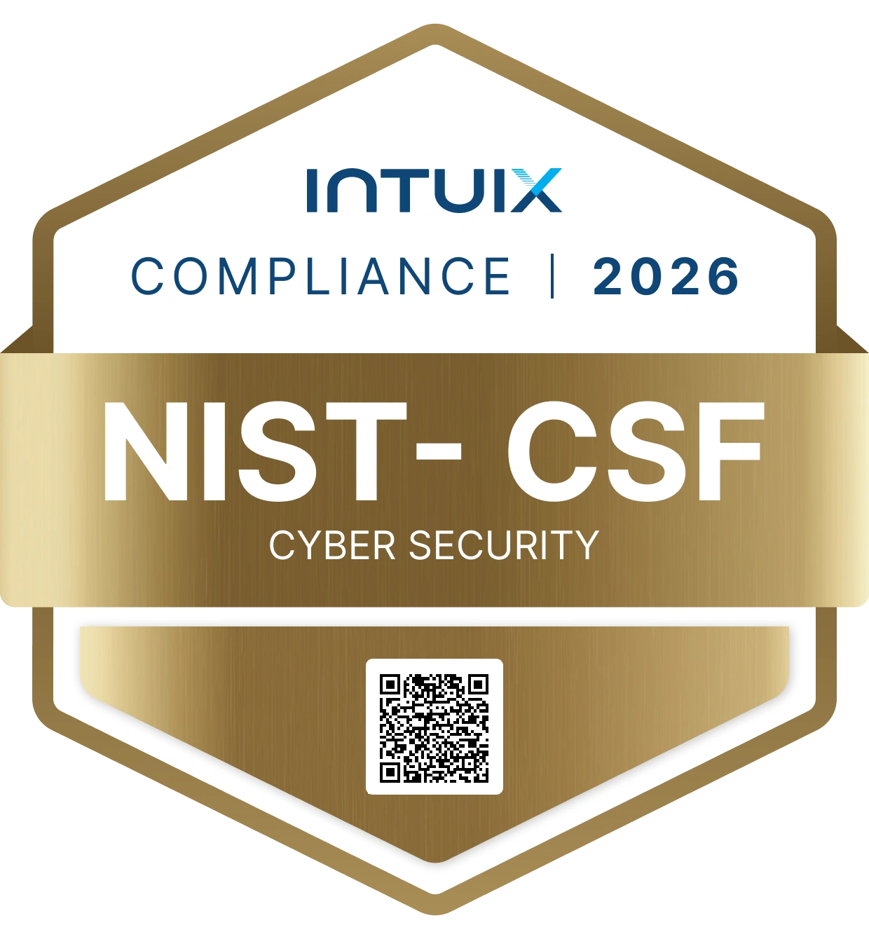 Selo Intuix Compliance 2026 — NIST-CSF: Cyber Security