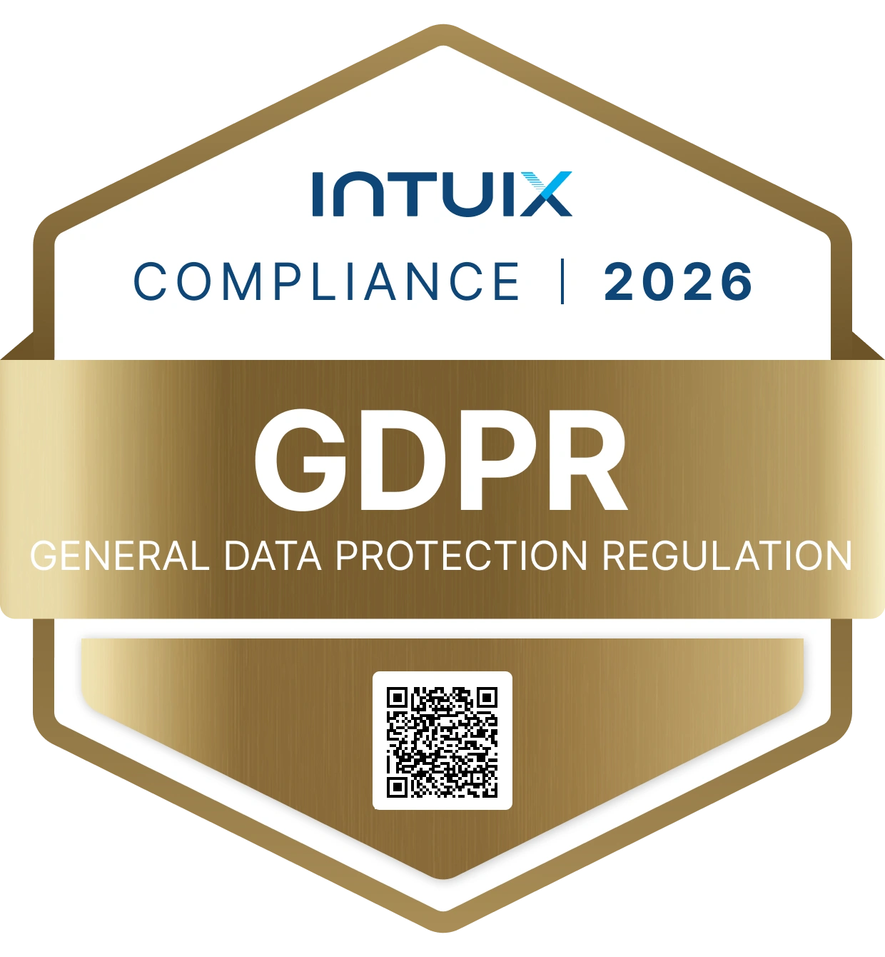 Selo Intuix Compliance 2026 — GDPR: General Data Protection Regulation