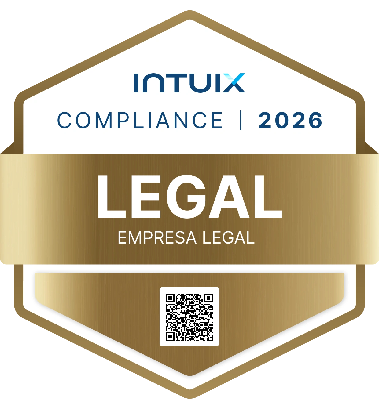Selo Intuix Compliance 2026 — Legal: Empresa legal